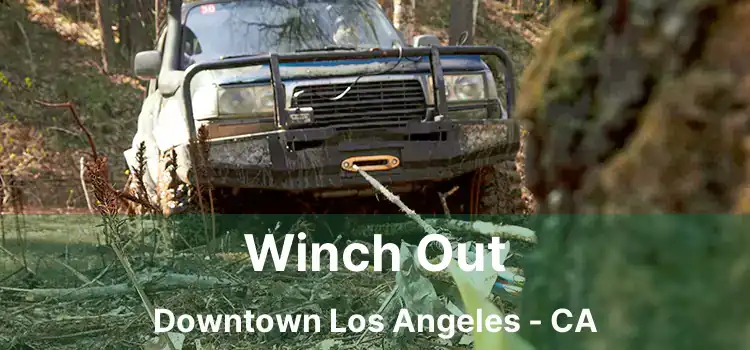 Winch Out Downtown Los Angeles - CA