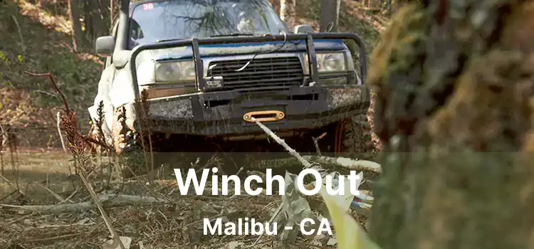 Winch Out Malibu - CA